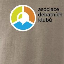 Asociace debatních klubů logo s textem