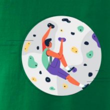 Lezení na stěně - můj svět