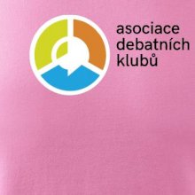 Asociace debatních klubů logo s textem