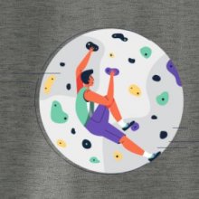 Lezení na stěně - můj svět