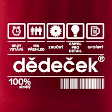 Čárový kód dědeček