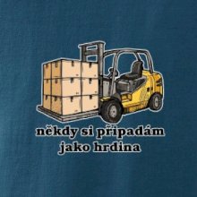 Někdy si připadám jako hrdina ještěrka