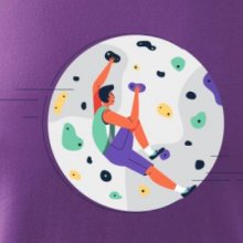 Lezení na stěně - můj svět