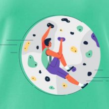 Lezení na stěně - můj svět