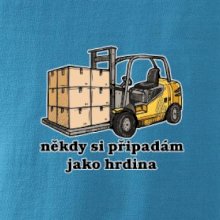 Někdy si připadám jako hrdina ještěrka