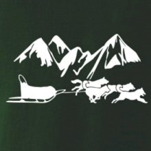 Psí spřežení hory