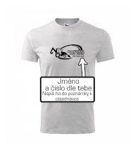 Traktorbagr - vlastní nápis a číslo