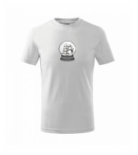 Sněhová koule se sněhulákem