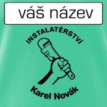 Instalatérství vlastní nápis