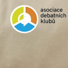 Asociace debatních klubů logo s textem