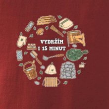 Vydržím i 15 minut sauna