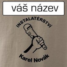 Instalatérství vlastní nápis
