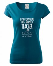 If you can read this - teacher