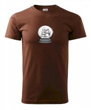 Sněhová koule se sněhulákem