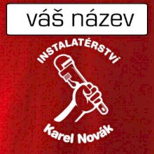 Instalatérství vlastní nápis