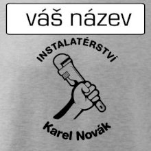 Instalatérství vlastní nápis
