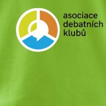Asociace debatních klubů logo s textem