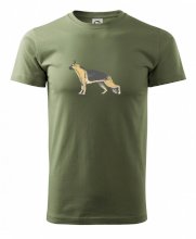 Vintage German shepherd