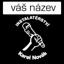 Instalatérství vlastní nápis Instalatérství vlastní nápis