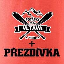 Na vodu - pádla hory (vlastní nápis)