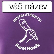 Instalatérství vlastní nápis