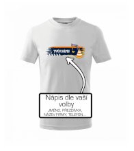 Stavba - vlastní nápis - bagrista