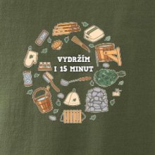 Vydržím i 15 minut sauna