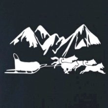 Psí spřežení hory