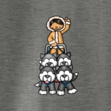 Psí spřežení animované