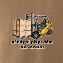 Někdy si připadám jako hrdina ještěrka