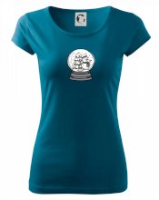 Sněhová koule se sněhulákem