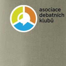 Asociace debatních klubů logo s textem