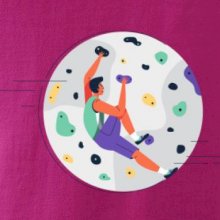 Lezení na stěně - můj svět