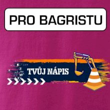 Stavba - vlastní nápis - bagrista