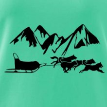 Psí spřežení hory