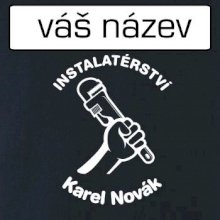 Instalatérství vlastní nápis