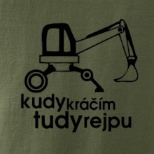 Kudy kráčím tudy rejpu - kráčivý bagr