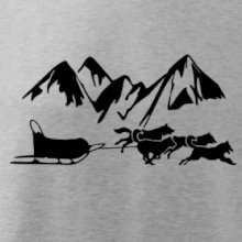 Psí spřežení hory