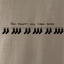 How pianists dry their socks