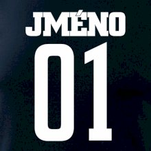 Fotbalový dres - vlastní jméno a číslo