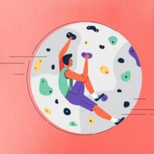 Lezení na stěně - můj svět