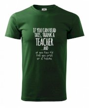 If you can read this - teacher