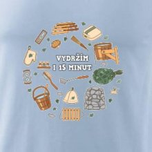 Vydržím i 15 minut sauna