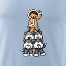 Psí spřežení animované