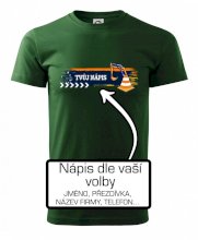 Stavba - vlastní nápis - bagrista