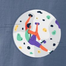 Lezení na stěně - můj svět