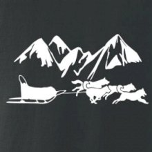 Psí spřežení hory