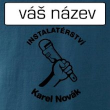 Instalatérství vlastní nápis Instalatérství vlastní nápis