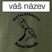 Instalatérství vlastní nápis