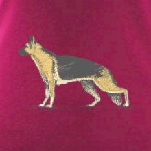 Vintage German shepherd